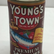 Young\'s Town Sardines RED 100x155g
