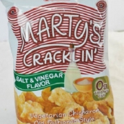 Oishi Marty\'s Crackling SALT & VINEGAR 30x90g
