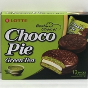 Lotte Choco Pie - GREEN TEA 8x(12x28g)