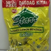 Starr HONEY LEMON Candy 60x53\'s