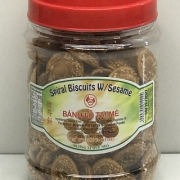 T R SPIRAL Biscuit w. Sesame (Lo Tai Me) 12x375g